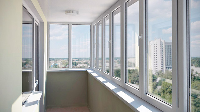 Пластиковые окна на балконы и лоджии с установкой Щёлково