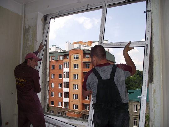 профессиональная установка пластиковых окон в доме Щёлково