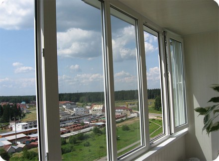 пластиковое окно балконное Щёлково